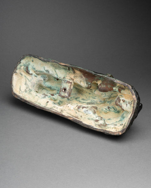 Pierre Robert CHRISTOPHE (1880-1971) 'Family of rabbits', patinated bronze. Art Deco period?