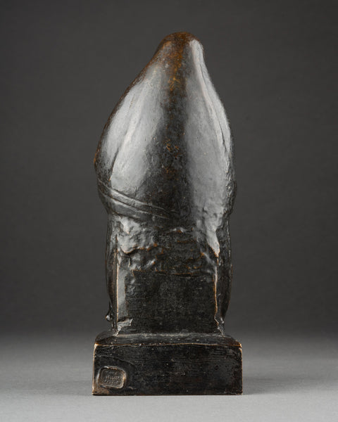 Georges SAUPIQUE (1889-1961) 'Maternité' Bronze patiné, période Art Déco