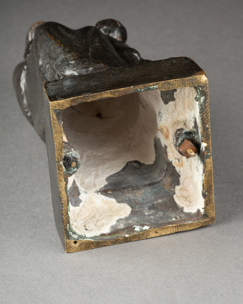 Georges SAUPIQUE (1889-1961) 'Maternité' Bronze patiné, période Art Déco