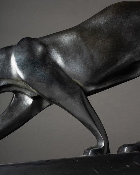 Maurice PROST (1894-1967) Panthère en Marche (grand modèle), Bronze, Susse Frères Editeurs Paris
