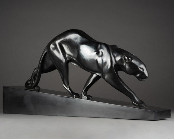 Maurice PROST (1894-1967) Panthère en Marche (grand modèle), Bronze, Susse Frères Editeurs Paris