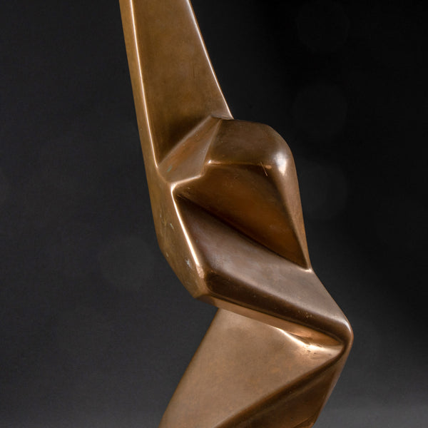 Nicolas MALINAS (1914-1985) Sculpture abstraite, Bronze, 1979.