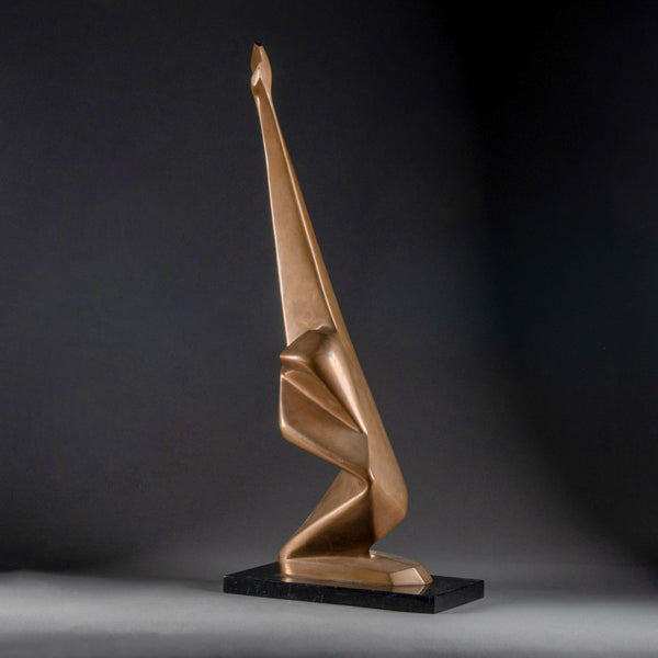 Nicolas MALINAS (1914-1985) Sculpture abstraite, Bronze, 1979.