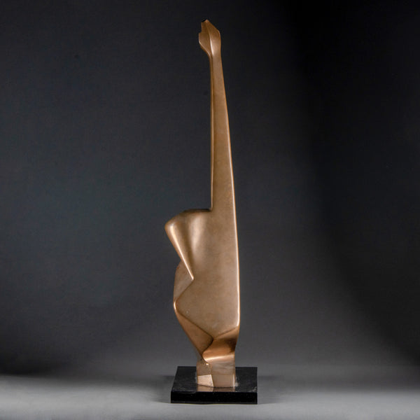 Nicolas MALINAS (1914-1985) Sculpture abstraite, Bronze, 1979.