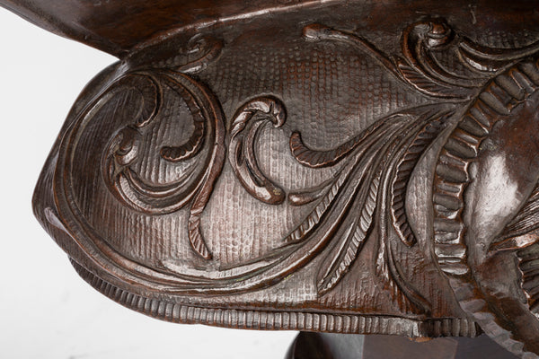 Antonio PANDIANI (1838-1928) ‘Menestrello’ Exceptionnel Bronze patiné. Italie, fin du XIXème siècle.