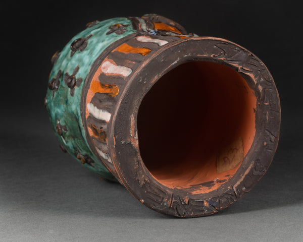 Pierre et Véra SZEKELY et André BORDERIE - Roi et Reine d'un jeu d'échec - Céramique peinte - Collection's - Romain & Henri Hayat