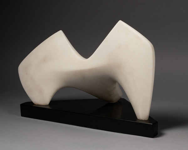 Lucien WERCOLLIER (1908-2002) 'La Vague' - Marbre de carrare poli - Vers 1960