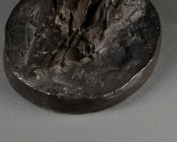 Apel Les FENOSA (1899-1988) - Violinist (1946) - Original bronze proof numbered out of 4.