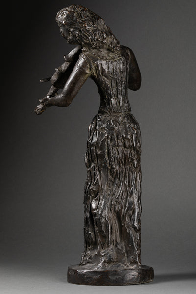 Apel Les FENOSA (1899-1988) - Violinist (1946) - Original bronze proof numbered out of 4.