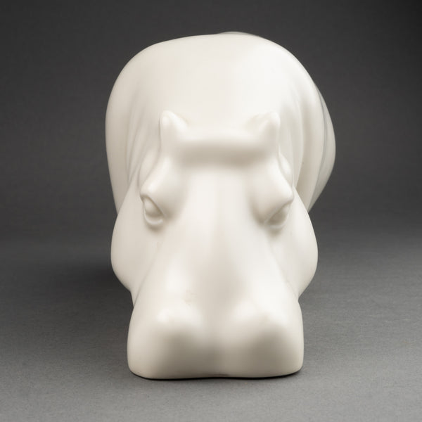 Armand PETERSEN (1891-1969) - Hippopotame - Porcelaine Emaillée, Bing & Grundahl