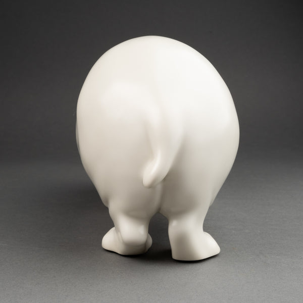 Armand PETERSEN (1891-1969) - Hippopotame - Porcelaine Emaillée, Bing & Grundahl