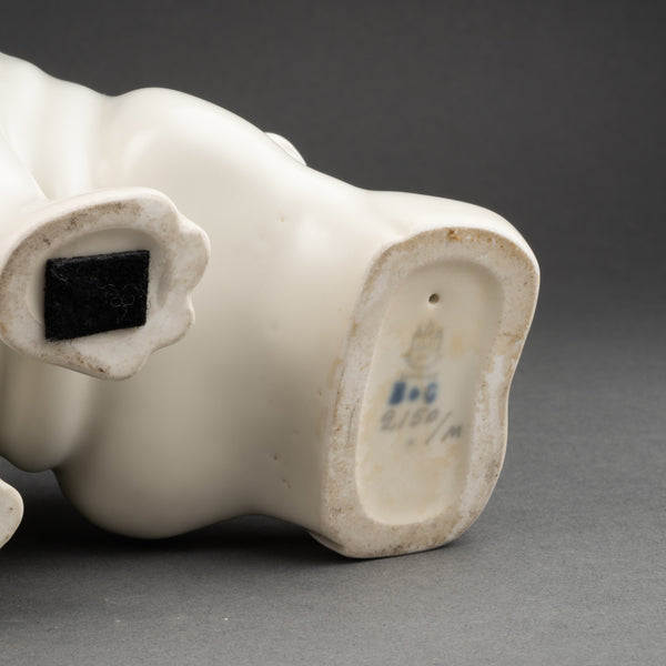 Armand PETERSEN (1891-1969) - Hippopotame - Porcelaine Emaillée, Bing & Grundahl