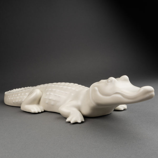 Armand PETERSEN (1891-1969) - Caïman- Porcelaine Emaillée, Bing & Grundahl