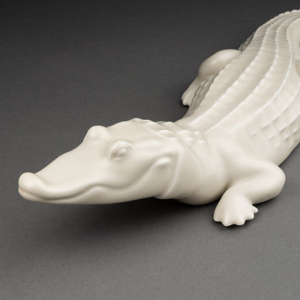 Armand PETERSEN (1891-1969) - Caïman- Porcelaine Emaillée, Bing & Grundahl