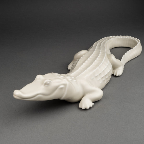 Armand PETERSEN (1891-1969) - Caïman- Porcelaine Emaillée, Bing & Grundahl