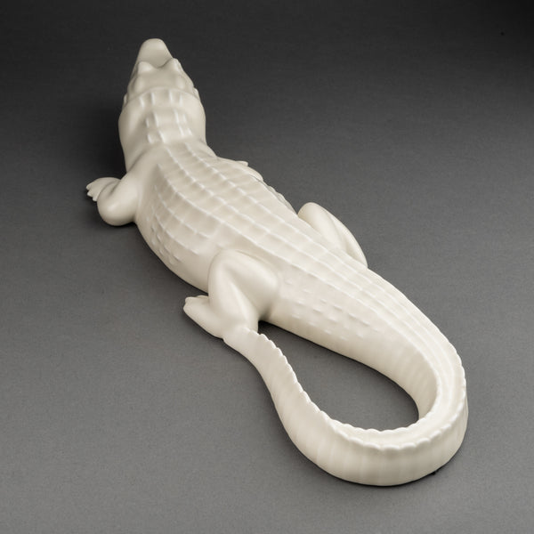 Armand PETERSEN (1891-1969) - Caïman- Porcelaine Emaillée, Bing & Grundahl