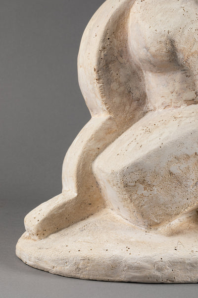 Anton Mikhailovich LAVINSKY (1893-1968) Personnage cubiste assis - Plâtre - Collection's - Romain & Henri Hayat