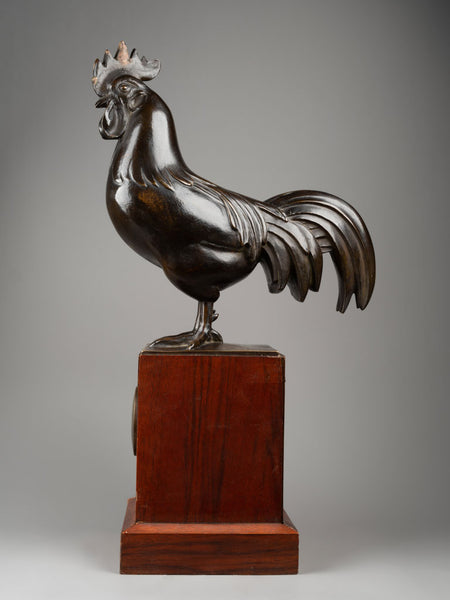 C. M. RISPAL - The Rooster - Patinated bronze.
