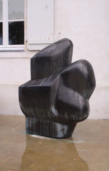 Emile GILIOLI (1911-1977) L'Ange (1947) Monumental bronze patiné.