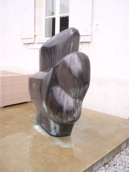 Emile GILIOLI (1911-1977) L'Ange (1947) Monumental bronze patiné.