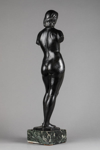 Enrique MONJO I GARRIGA (1895-1976) 'Vénus à l'antique' Bronze dédicacé et daté