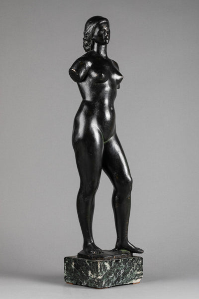 Enrique MONJO I GARRIGA (1895-1976) 'Vénus à l'antique' Bronze dédicacé et daté