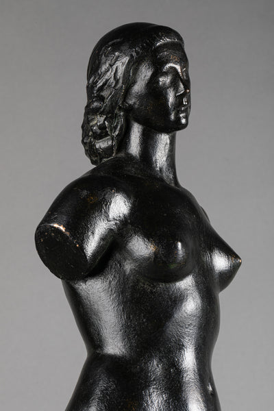 Enrique MONJO I GARRIGA (1895-1976) 'Vénus à l'antique' Bronze dédicacé et daté