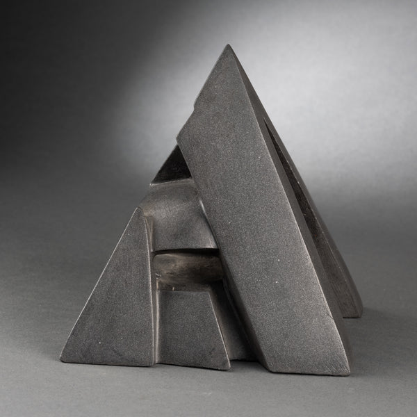 PARVINE CURIE (1936) 'Guizeh II' Small composition in graphite clay around 1980.