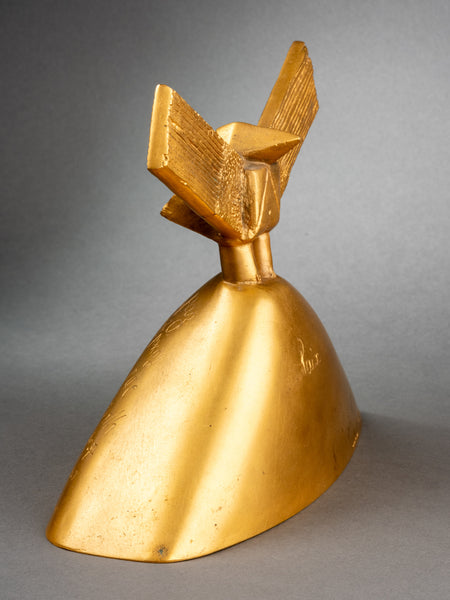 Pierre SZEKELY (1923-2001) 'La Paix' Epreuve en bronze doré. Edition de la Monnaie de Paris