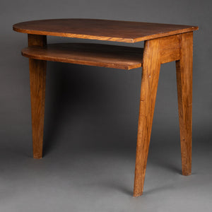 Jacques ADNET (1900-1984) Modernist Oak Desk circa 1955