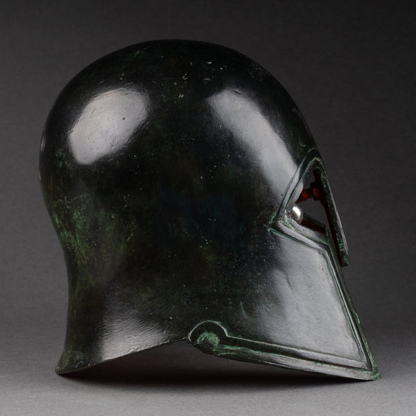 Edouard PASTOR (1908-?) Spartan or Argonaut warrior helmet.