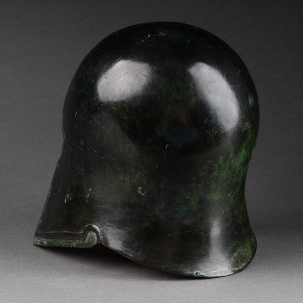 Edouard PASTOR (1908-?) Spartan or Argonaut warrior helmet.