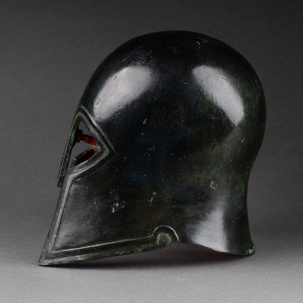 Edouard PASTOR (1908-?) Spartan or Argonaut warrior helmet.