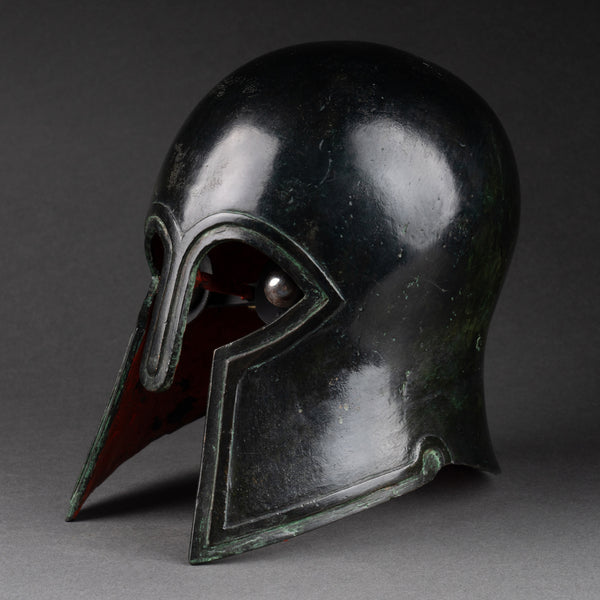 Edouard PASTOR (1908-?) Spartan or Argonaut warrior helmet.