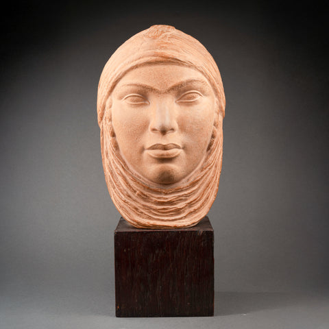 Lucien GIBERT (1904-1988) Head of an Oriental Woman Terracotta Proof