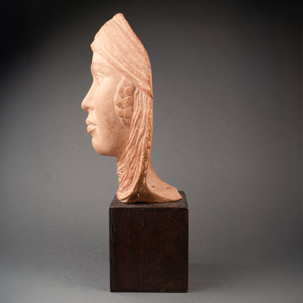 Lucien GIBERT (1904-1988) Head of an Oriental Woman Terracotta Proof