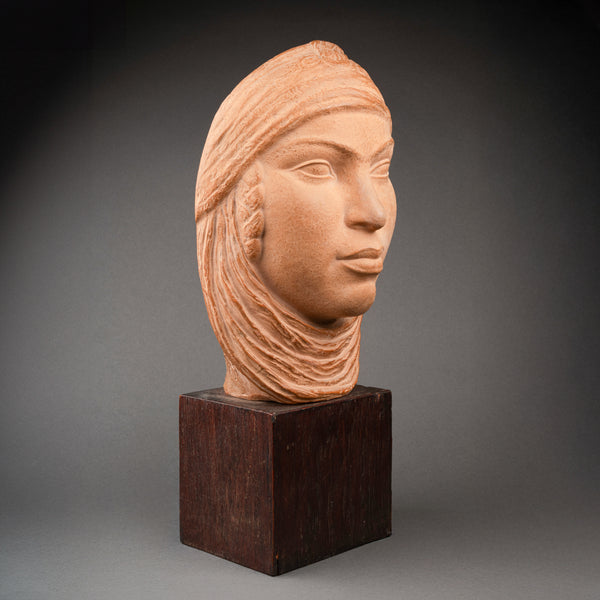 Lucien GIBERT (1904-1988) Head of an Oriental Woman Terracotta Proof