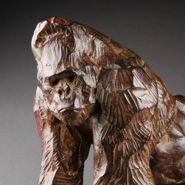 Jean Baptiste VANDAMME 'Gorilla III' Patinated bronze.