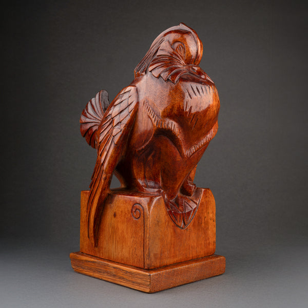 Joël and Jan MARTEL - Javanese Duck - Exceptional direct size on wood, 1917.