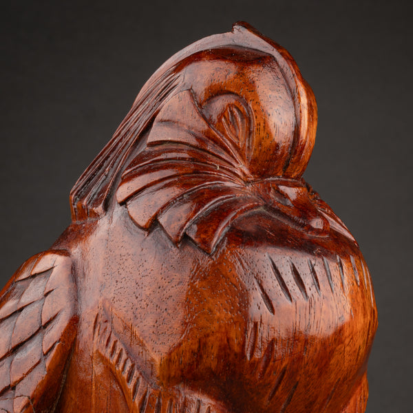 Joël and Jan MARTEL - Javanese Duck - Exceptional direct size on wood, 1917.