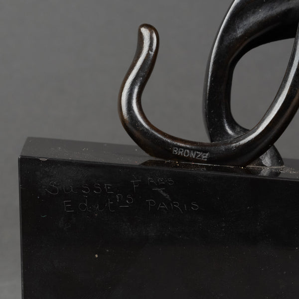 Maurice PROST (1894-1967) Panthère en Marche (moyen modèle), Bronze, Susse Frères Editeurs Paris.