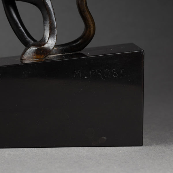 Maurice PROST (1894-1967) Panthère en Marche (moyen modèle), Bronze, Susse Frères Editeurs Paris.