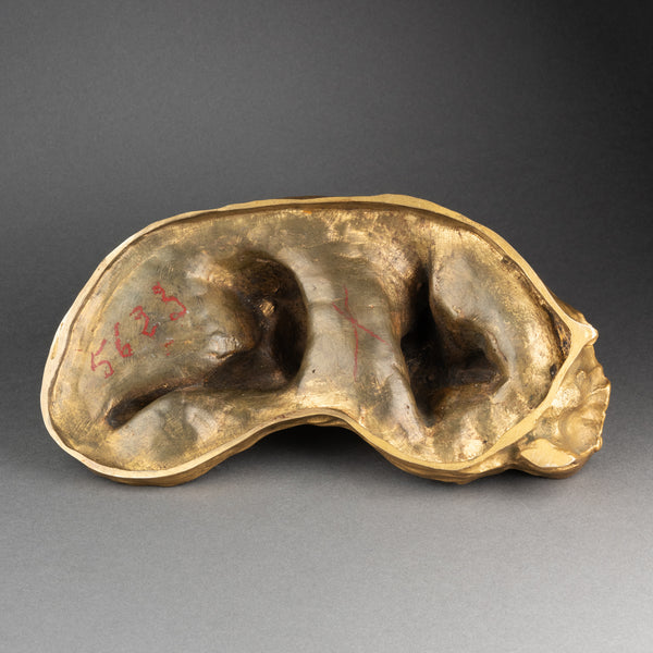 Joseph CHERET (1836-1894) Naïade - Bronze doré Art Nouveau, vers 1890.