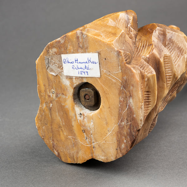 Clio HINTON HUNEKER BRACKEN (1870-1925) 'Liberty' bronze patiné, numéroté et daté 1899.