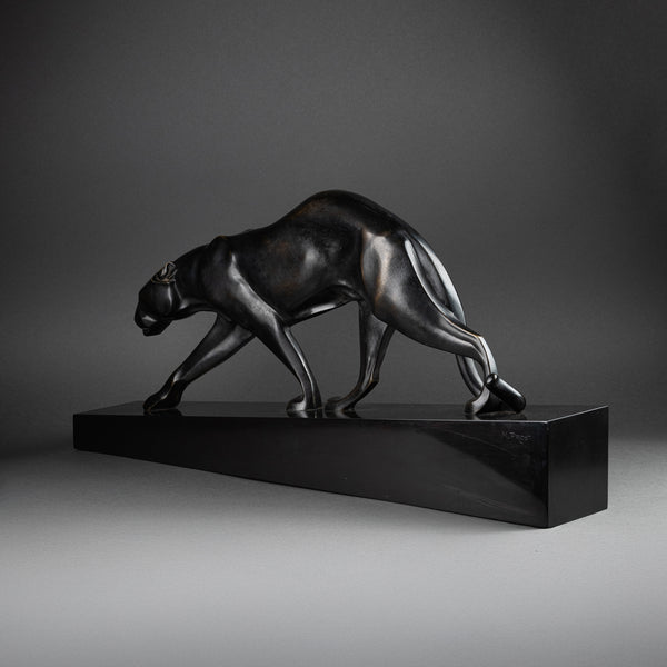 Maurice PROST (1894-1967) Panther in Motion (large model), Bronze, Susse Brothers Publishers Paris.