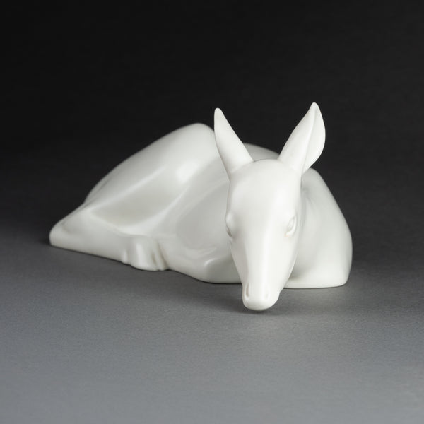 Armand PETERSEN (1891-1969) - Lying Doe - Glazed Porcelain, Bing & Grundahl