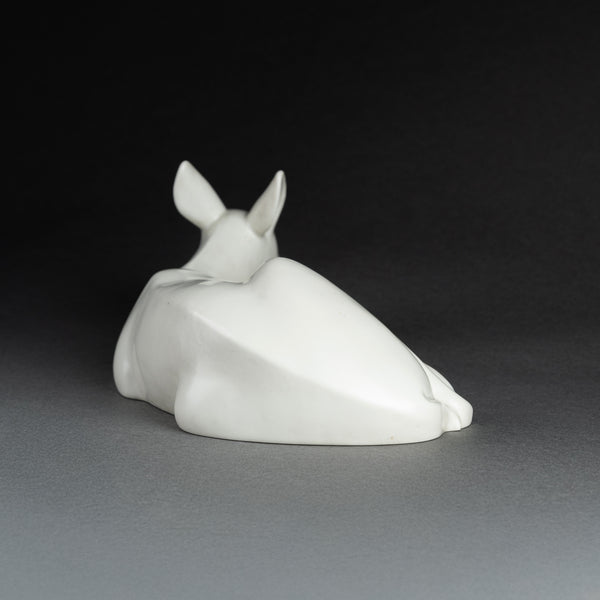 Armand PETERSEN (1891-1969) - Lying Doe - Glazed Porcelain, Bing & Grundahl