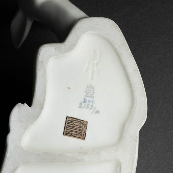 Armand PETERSEN (1891-1969) - Lying Doe - Glazed Porcelain, Bing & Grundahl