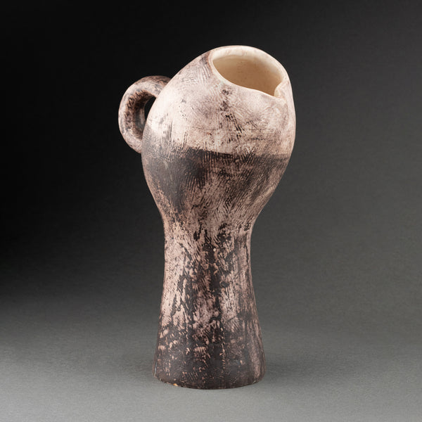 Jacques BLIN (1920-1995) Pichet en céramique émaillée, forme libre vers 1950