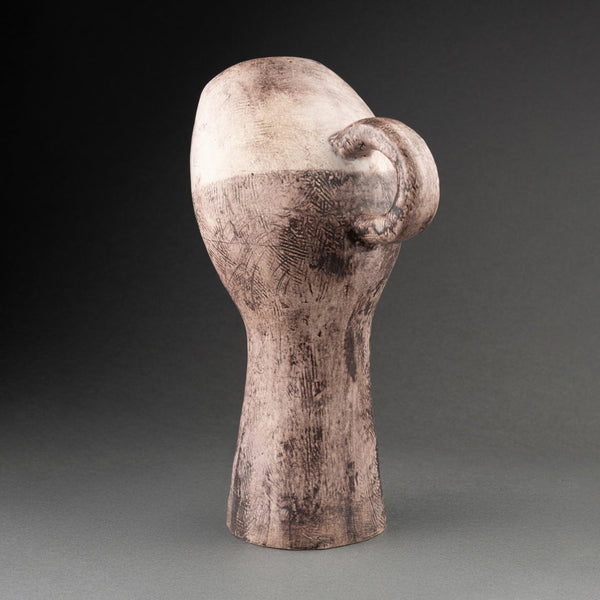 Jacques BLIN (1920-1995) Pichet en céramique émaillée, forme libre vers 1950